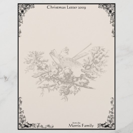 kerstmis 2009 Letterhead (Voorkant)