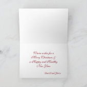 Kerstmis 2017 J & D 2 van Florida Feestdagen Kaart (Binnen)