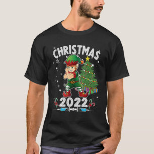Kerstmis 2022, gevaccineerd in de Elf T-shirt
