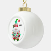Kerstmis 2022 keramische bal ornament (Rechts)