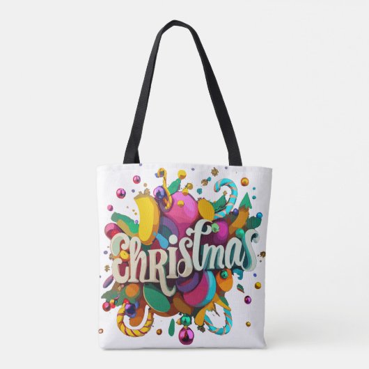 Kerstmis 2024 draagtas (Achterkant)