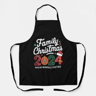 Kerstmis 2024 Familie Matchende Outfit Xmas Squad Schort