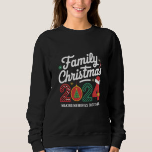 Kerstmis 2024 Familie Matchende Outfit Xmas Squad Trui