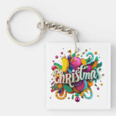 Kerstmis 2024 sleutelhanger (voorkant)