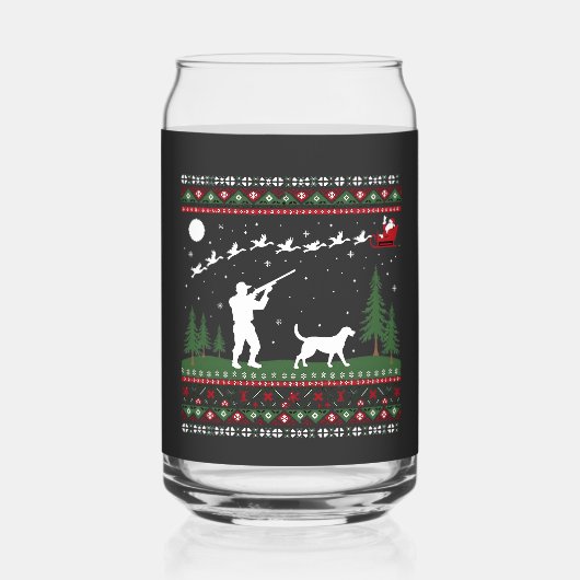 Kerstmis 2025, blikvorm glas (Voorkant)