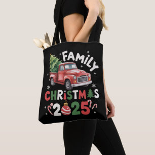 Kerstmis 2025 Crew Groep Familie Matching Familie Draagtas