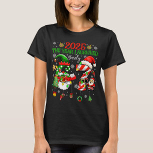 Kerstmis 2025 Het Jaar Dat Ik Naauwelijks Zes Zeve T-shirt
