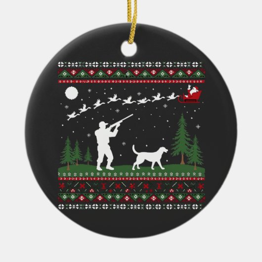 Kerstmis 2025, keramisch ornament (Voorkant)