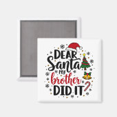 Kerstmis 2025, magneet (Voorkant / Achterkant)