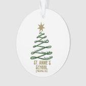 Kerstmis 2025 ornament (voorkant)