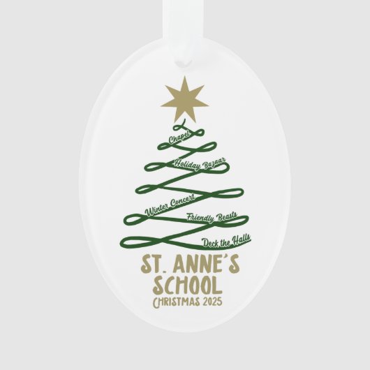 Kerstmis 2025 ornament (voorkant)