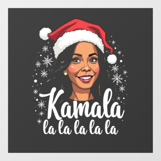Kerstmis 2025, raamsticker (Vel)