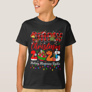 Kerstmis 2025 Xmas Lichtjes Herinneringen Maken Sa T-shirt