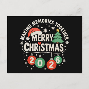 Kerstmis 2026 Familie Maakt Herinneringen Samen Feestdagenkaart