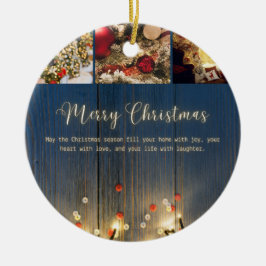 Kerstmis 24 keramisch ornament