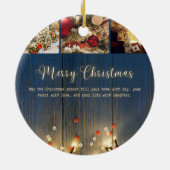 Kerstmis 24 keramisch ornament (Achterkant)