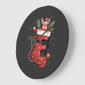 Kerstmis (2) grote klok (Hoek)