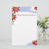 Kerstmis 2 Stationery Briefpapier (Staand voorkant)