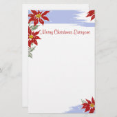 Kerstmis 2 Stationery Briefpapier (Voorkant / Achterkant)