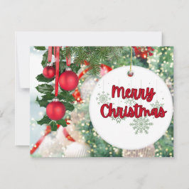 Kerstmis 3 feestdagenkaart