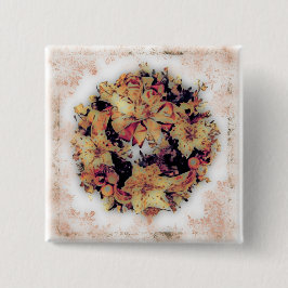 Kerstmis #3 vierkante button 5,1 cm