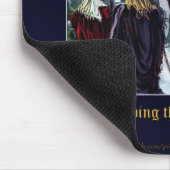 Kerstmis 3 Wise Mannen Nativiteitsscène Muismat (Hoek)