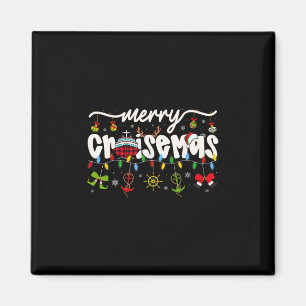 Kerstmis 67 Crew Brainrot Grappige Candy Cane Lich Magneet