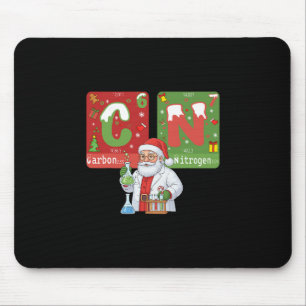 Kerstmis 67 Meme Wetenschap Chemie Humor Periodiek Muismat