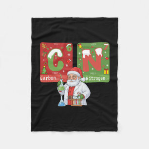 Kerstmis 67 Meme Wetenschap Scheikunde Humor Perio Fleece Deken