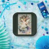 Kerstmis a Joyous Christmastide Papieren Bordje (Feest)