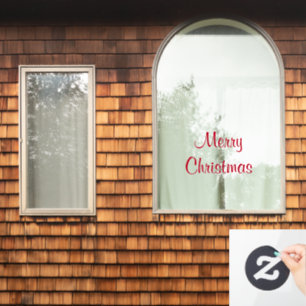 Kerstmis Aangepaste Tekst Vakantiedecoratie Thuis Raamsticker