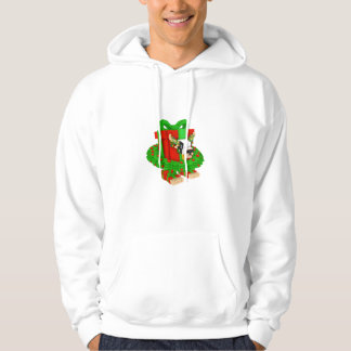 Kerstmis Aanwezig Vrouw Hoodie