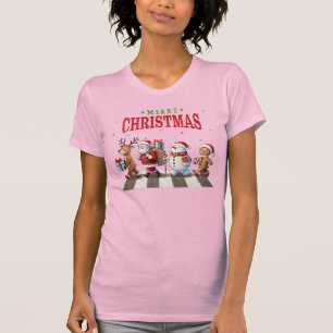 Kerstmis Abbey Road T-shirt