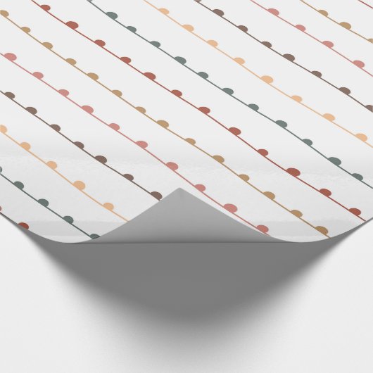 Kerstmis | ABSTRACT | Patroon | Minimale omloop Cadeaupapier (Hoek)