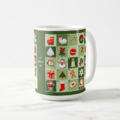 Kerstmis Advent Koffiemok (Voorkant rechts)