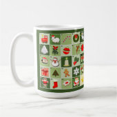 Kerstmis Advent Koffiemok (Links)