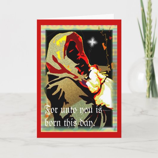 Kerstmis: Afrika Feestdagen Kaart (Voorkant)