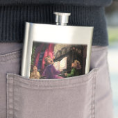 Kerstmis Along Flacon (Voorbeeld)