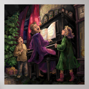 Kerstmis Along Poster