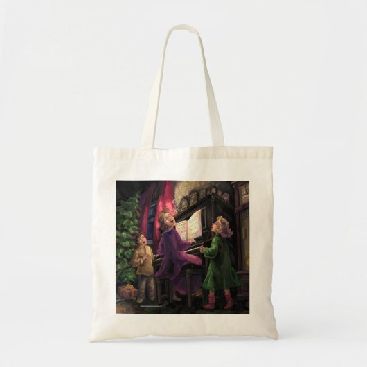 Kerstmis Along Tote Bag (Voorkant)