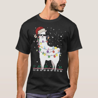 Kerstmis - Alpaca kerstboom - Klassieke T- T-shirt