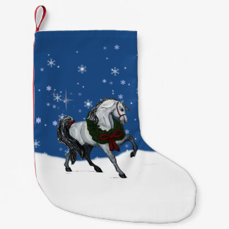 Kerstmis Andaulusian Horse Stocking Kleine Kerstsok