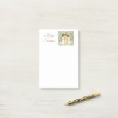 Kerstmis Angels Religieuze Grootte Post-it® Notes (Op bureau)