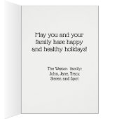 Kerstmis Antiek Paris Street Map (Binnen (Rechts))