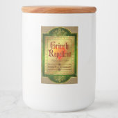 Kerstmis apotheek Label Voedselcontainer Etiket (Voorkant)