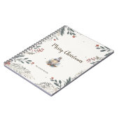 Kerstmis Aquarel Groeten Notitieboek (Linkerzijde)