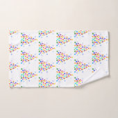 Kerstmis autisme bad handdoek (Handdoek)