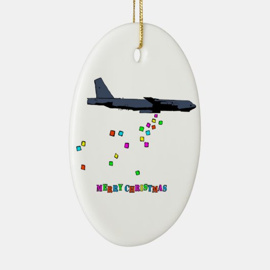 Kerstmis - B-52 Gifting - Keramisch Ornament (Rechts)