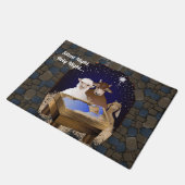 Kerstmis Baby Jesus Deurmat (Schuin)