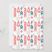 Kerstmis - Baby shower Wreath Joy Bundle Kaart (Achterkant)